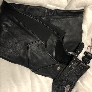 Leather chaps